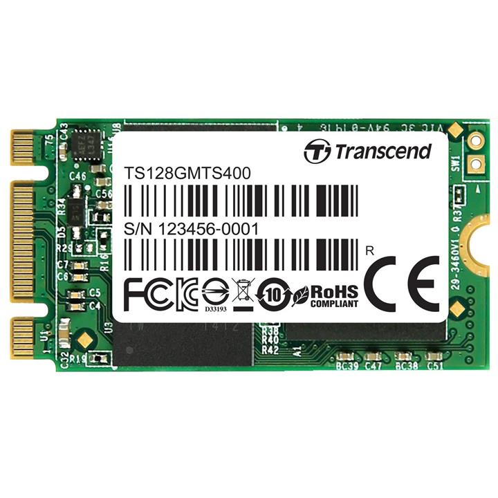 حافظه SSD سایز M.2 2242 ترنسند مدل MTS400 ظرفیت 128 گیگابایت Transcend MTS400 M.2 2242 SSD - 128GB