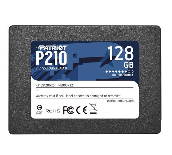 حافظه SSD اینترنال پاتریوت مدل P210 Sata III ظرفیت 128 گیگابایت Patriot P210 128GB SATA3 Internal SSD