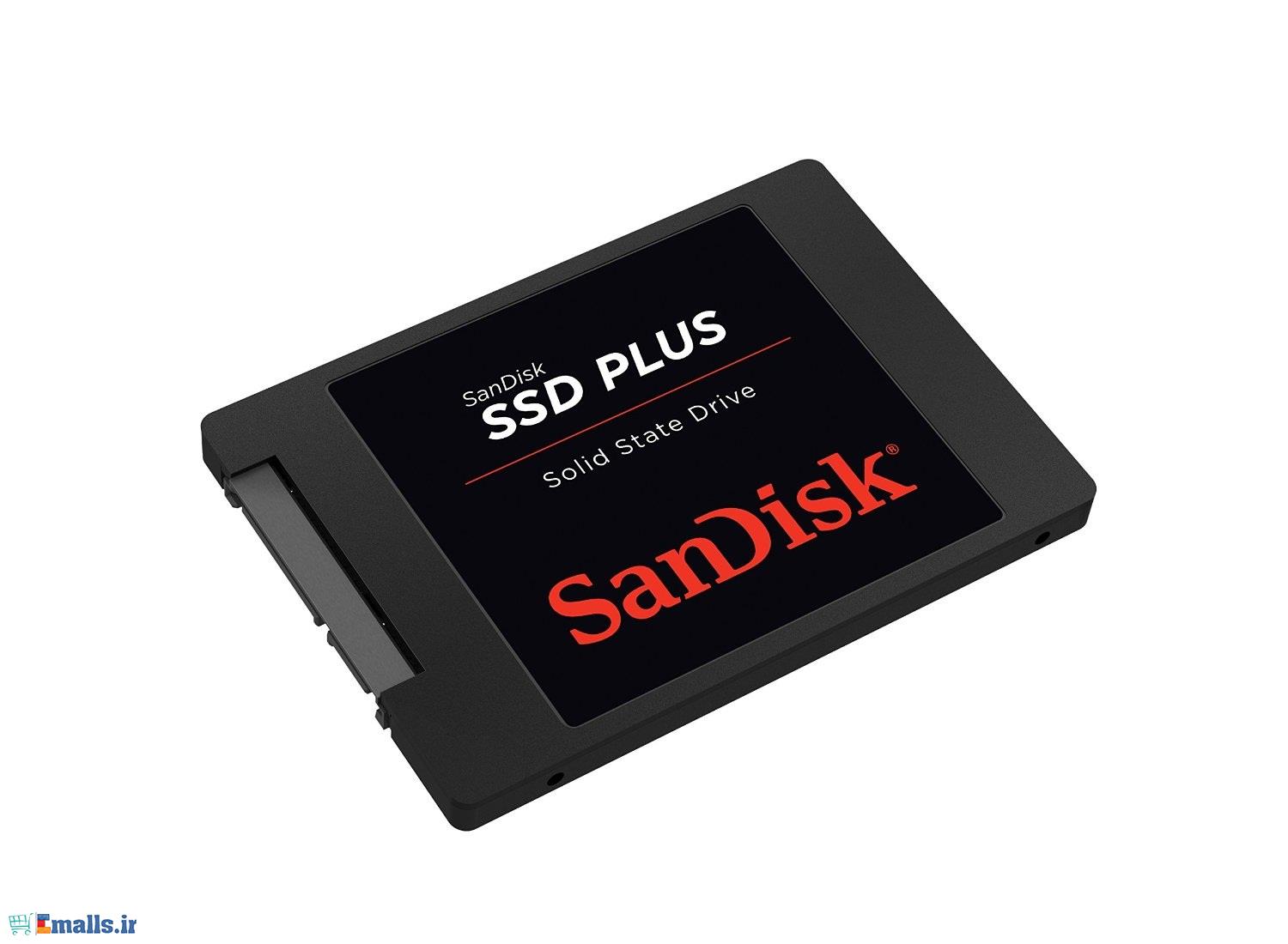 حافظه اس اس دی اینترنال سن دیسک مدل SSD PLUS با ظرفیت 480 گیگابایت SanDisk SSD PLUS 2.5" SATA III Solid State Drive 480GB