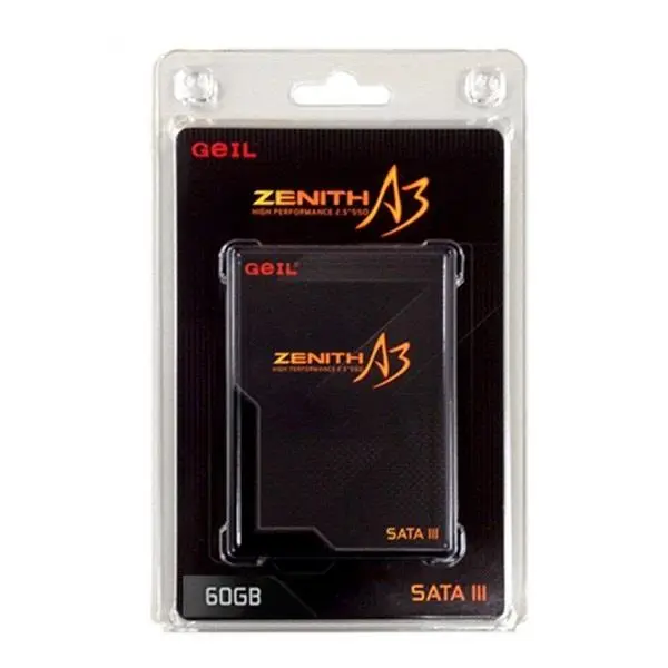 حافظه SSD گیل مدل Zenith A3 ظرفیت 60 گیگابایت Geil Zenith A3 SSD Drive - 60GB