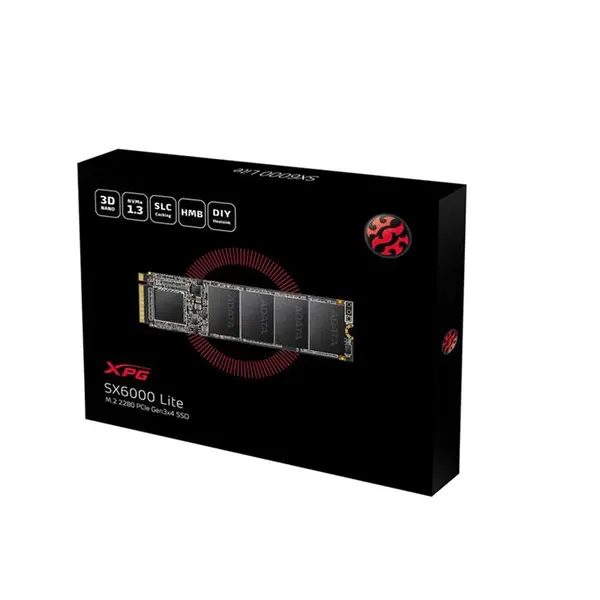 اس اس دی ای دیتا SX6000 1TB NVME M.2 XPG 1TB M 2 2280 PCIe NVMe SSD SX6000 Lite Internal Solid State Drive W05653.