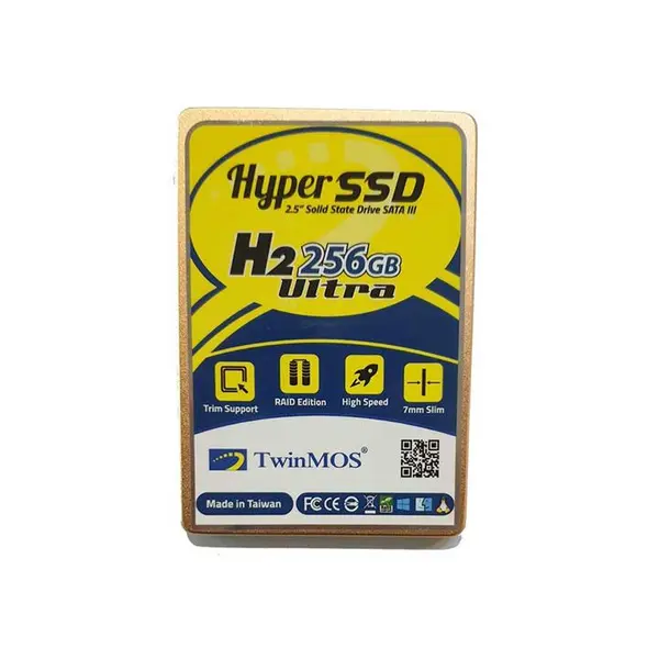 حافظه اس اس دی تویین موس مدل TWIN MOS Hyper H2 Ultra 256G TwinMos H2 Ultra 256GB SATA3 Internal SSD