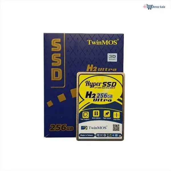 حافظه اس اس دی تویین موس مدل TWIN MOS Hyper H2 Ultra 256G TwinMos H2 Ultra 256GB SATA3 Internal SSD