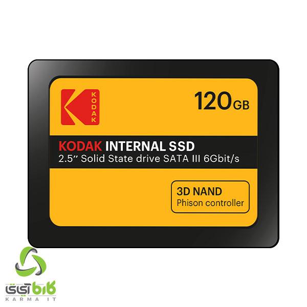 اس اس دی اینترنال کداک مدل X150 ظرفیت 120 گیگابایت Kodak X150 120GB 2.5 inch SATA III Internal SSD
