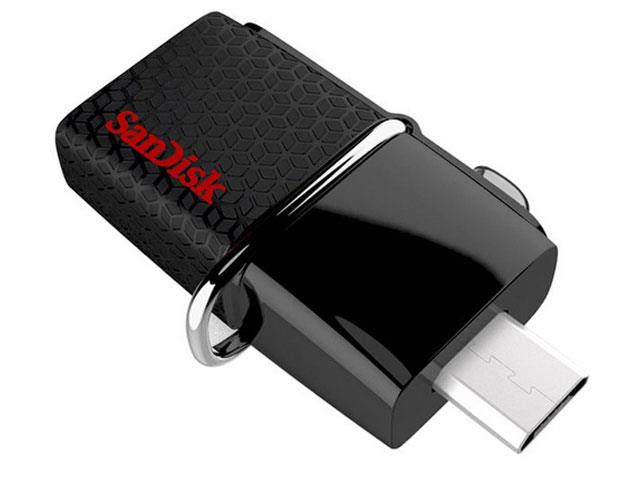 فلش مموری سن دیسک مدل اولترا دوئل درایو ام 3.0 با ظرفیت 32 گیگابایت SanDisk Ultra Dual Drive M3.0 32GB OTG Flash Memory