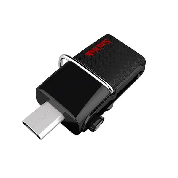 فلش مموری سن دیسک مدل اولترا دوئل درایو ام 3.0 با ظرفیت 32 گیگابایت SanDisk Ultra Dual Drive M3.0 32GB OTG Flash Memory - 3