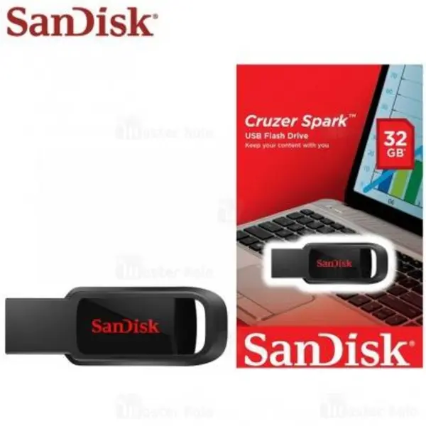 فلش مموری 32 گیگابایت سن دیسک Sandisk Cruzer Spark SDCZ61 SanDisk CRUZER SPARK USB 2.0 Flash Drive 32 GB - 5