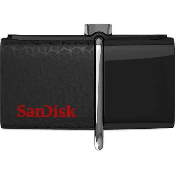 فلش مموری یو اس بی - او تی جی سن دیسک ظرفیت 64 گیگابایت SanDisk ULTRA DUAL USB 3.0 and micro-USB Flash Memory - 64GB - 3