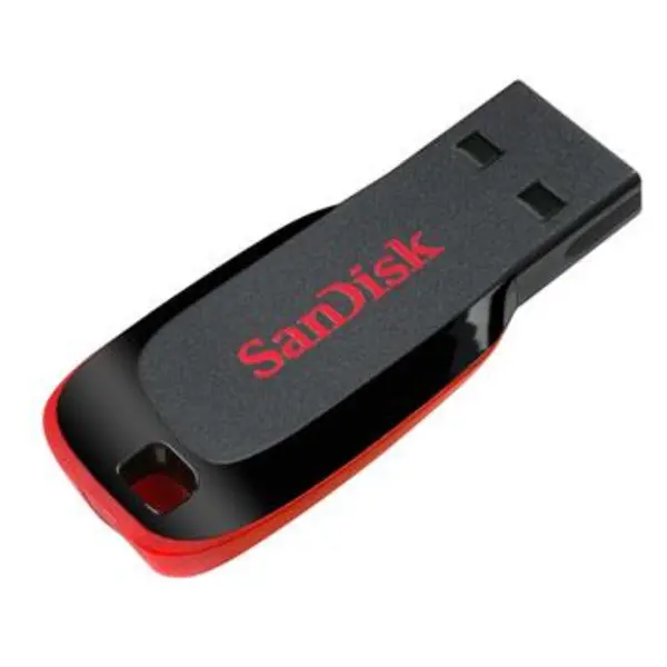 فلش مموری سندیسک SanDisk 128GB Cruzer Blade SDCZ50-128G-B35 USB Flash Drive SANDISK USM Cruzer Blade SDCZ50 128GB - 5