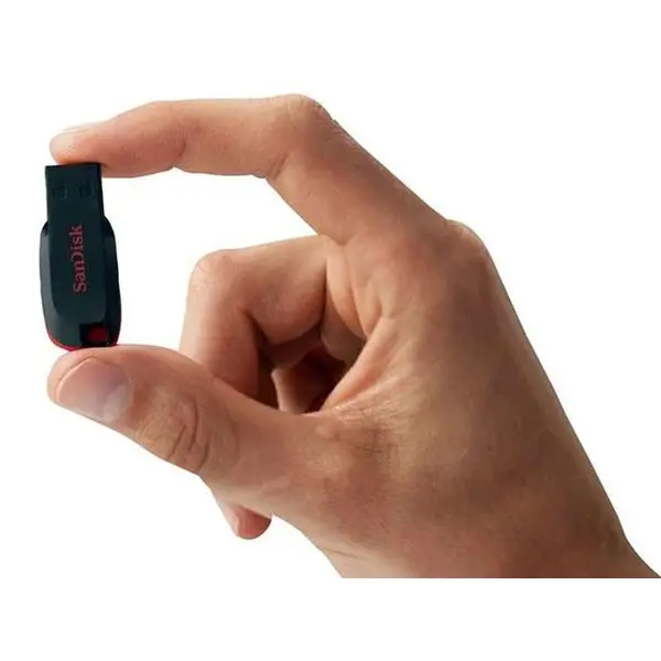فلش مموری سندیسک SanDisk 128GB Cruzer Blade SDCZ50-128G-B35 USB Flash Drive SANDISK USM Cruzer Blade SDCZ50 128GB - 2