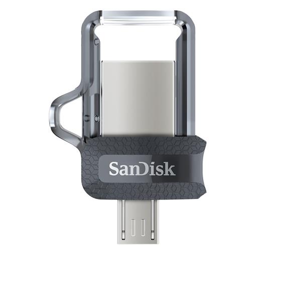 فلش مموری سن دیسک مدل Ultra Dual Drive M3.0 ظرفیت 128 گیگابایت SanDisk Ultra Dual Drive M3.0 Flash Memory - 128GB