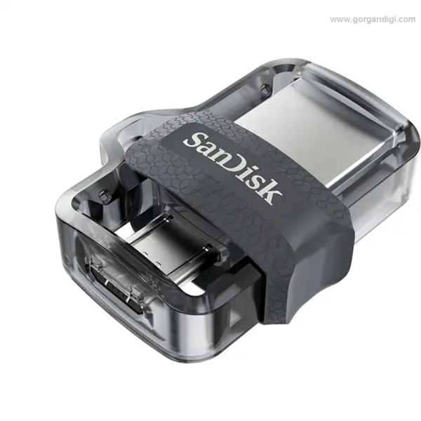 فلش مموری سن دیسک مدل Ultra Dual Drive M3.0 ظرفیت 256 گیگابایت SanDisk Ultra Dual Drive M3.0 Flash Memory - 256GB - 3