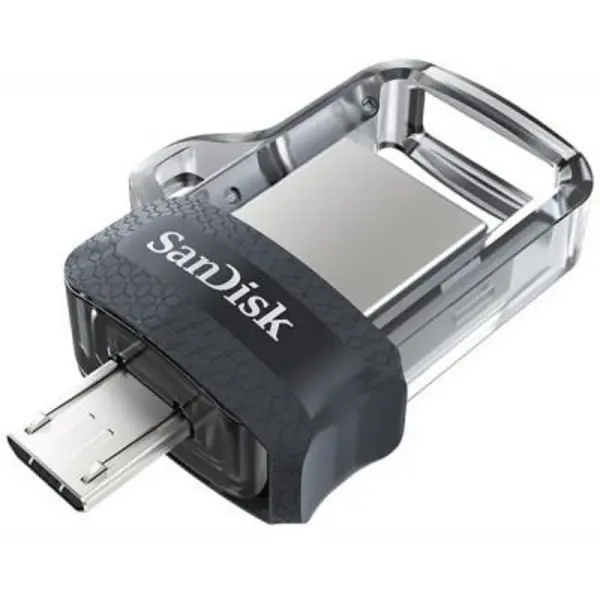 فلش مموری سن دیسک مدل Ultra Dual Drive M3.0 ظرفیت 16 گیگابایت SanDisk Ultra Dual Drive M3.0 Flash Memory - 16GB - 3