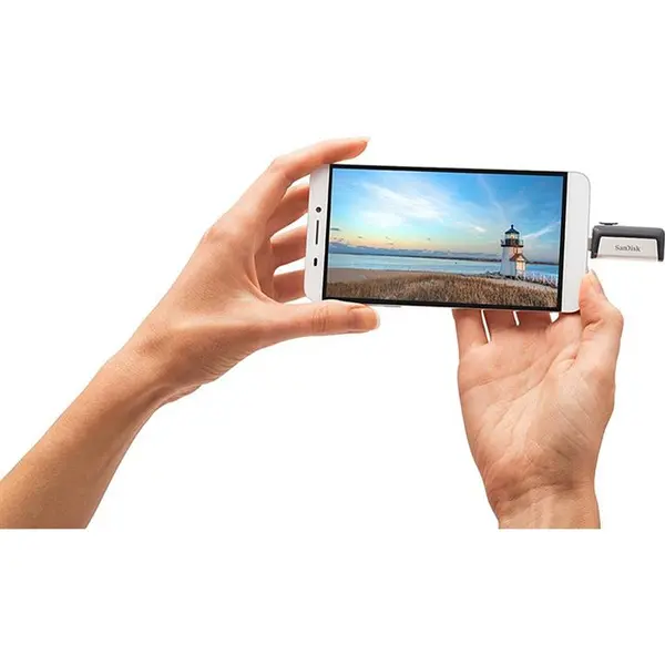 فلش مموری سن دیسک مدل Ultra Dual Drive USB Type-C ظرفیت 16 گیگابایت Sandisk Ultra Dual Drive USB Type-C Flash Memory - 16GB - 4