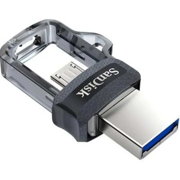 فلش مموری سن دیسک مدل Ultra Dual Drive M3.0 ظرفیت 16 گیگابایت SanDisk Ultra Dual Drive M3.0 Flash Memory - 16GB - 4