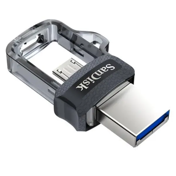 فلش مموری سن دیسک مدل Ultra Dual Drive M3.0 ظرفیت 64 گیگابایت SanDisk Ultra Dual Drive M3.0 SDDD3 Flash Memory - 64GB
