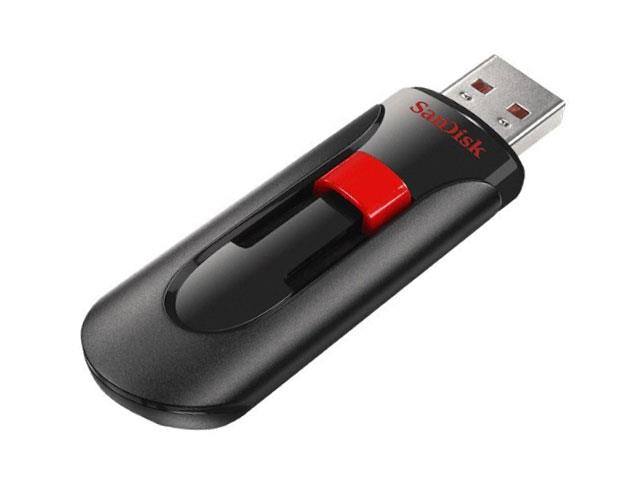 فلش مموری USB3.0 سن دیسک مدل SDCZ600 ظرفیت... SANDISK-Cruzer Glide-SDCZ600-064G-G35