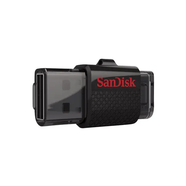 فلش مموری USB-OTG سن دیسک مدل آلترا دوآل ظرفیت 16 گیگابایت SanDisk Ultra Dual USB OTG Flash Drive - 16GB - 4