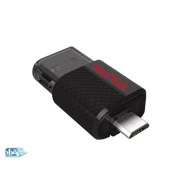 فلش مموری USB-OTG سن دیسک مدل آلترا دوآل ظرفیت 32 گیگابایت SanDisk Ultra Dual USB OTG Flash Drive - 32GB - 3