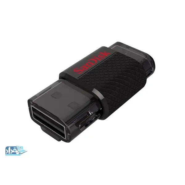 فلش مموری USB-OTG سن دیسک مدل آلترا دوآل ظرفیت 32 گیگابایت SanDisk Ultra Dual USB OTG Flash Drive - 32GB - 4