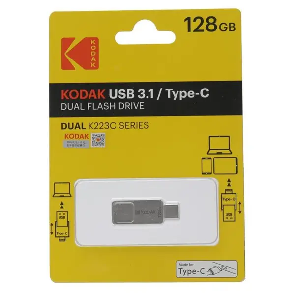 فلش مموری 128 گیگابایت Kodak مدل K223C
