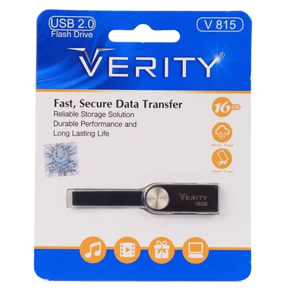 فلش مموری 16 گیگابایت وریتی Verity V815 Verity V815 Flash Memory 16GB