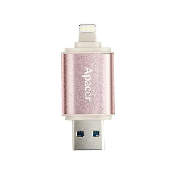 فلش مموری اپیسر مدل ای اچ 190 با ظرفیت 32 گیگابایت Apacer AH190 Lightning & USB 3.1 OTG Flash Memory 32GB - 4