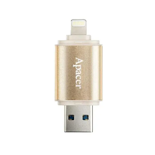 فلش مموری اپیسر مدل ای اچ 190 با ظرفیت 32 گیگابایت Apacer AH190 Lightning & USB 3.1 OTG Flash Memory 32GB - 3