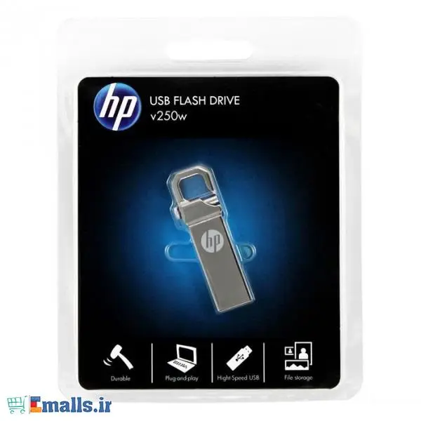 فلش مموری کول دیسک اچ پی وی 250 دبلیو - 8 گیگابایت HP V250W - 8GB