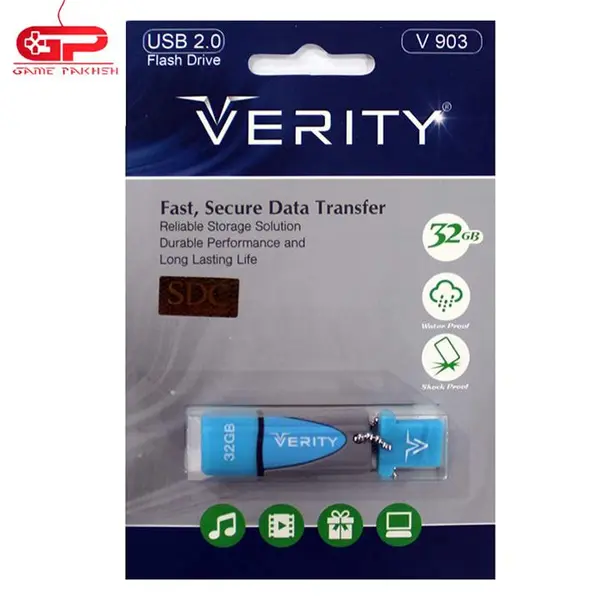 فلش وریتی ظرفیت32 گیگا بایت مدل FLASH VERITY V903 VERITY V903 Flash Memory - 32 GB - 3