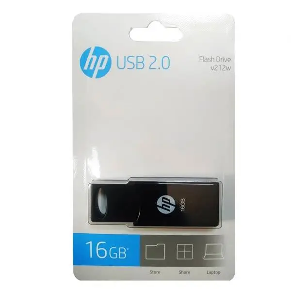فلش مموری 32 گیگابایت HP مدل V212W HP v212w TWIN PACK USB 2.0 Flash Drive 2x32GB