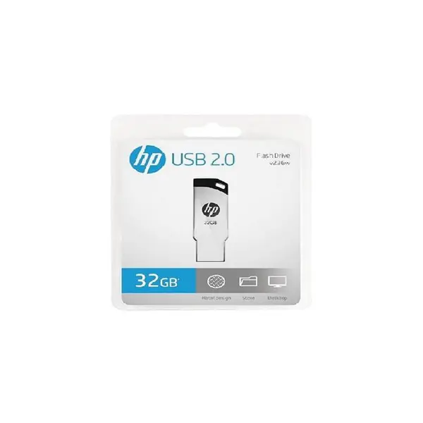 فلش مموری 32 گیگابایت HP مدل V236W hp Flash memory model V236W capacity 32GB
