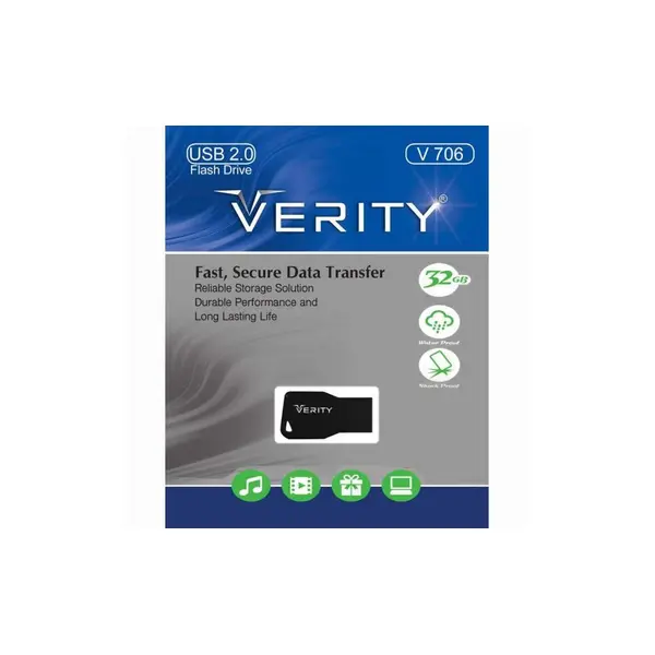 فلش مموری 32 گیگابایت وریتی Verity V706 فلش مموری 32 گیگابایت وریتی Verity V706 - 2