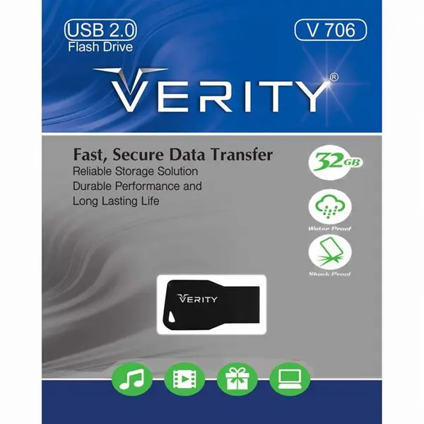 فلش مموری 32 گیگابایت وریتی Verity V706 فلش مموری 32 گیگابایت وریتی Verity V706 - 5