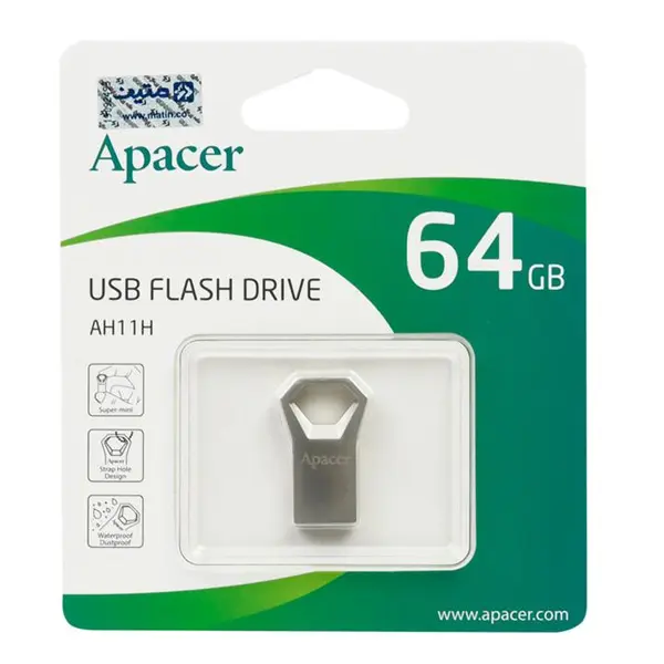 فلش مموری 64 گیگابایت Apacer مدل AH11H Apacer AH11H Flash Memory 64G