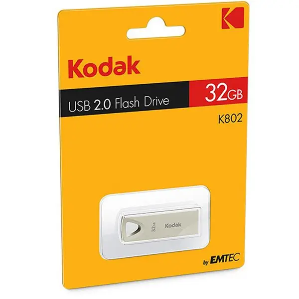 فلش مموری کداک مدل کی 802 با ظرفیت 32 گیگابایت Kodak K802 32GB USB 2.0 Flash Memory