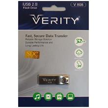 فلش مموری وریتی مدل وی 808 با ظرفیت 32 گیگابایت VERITY V808 32GB USB 2.0 Flash Memory