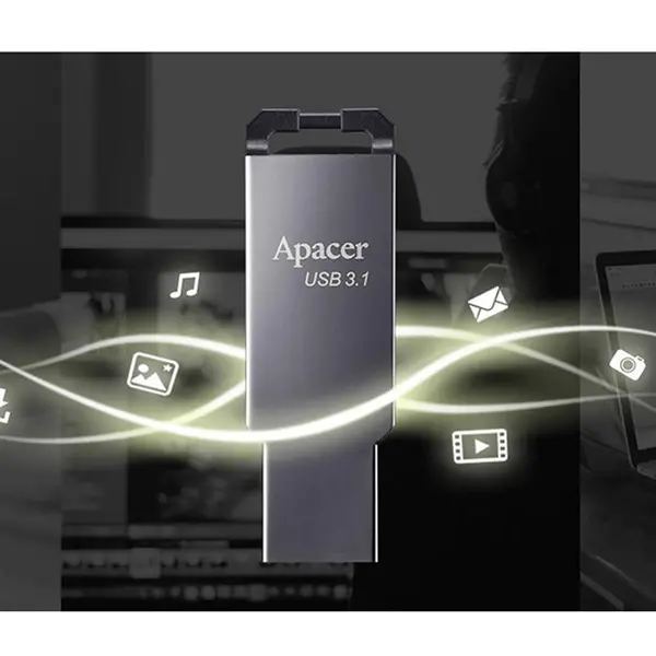 فلش مموری اپیسر مدل AH360 USB 3.1 ظرفیت 64 گیگابایت Apacer AH360 USB 3.1 Flash Memory - 64GB - 2