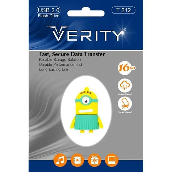 فلش مموری وریتی T212 - 16GB Flash Memory VERITY T212 - 16GB - 4
