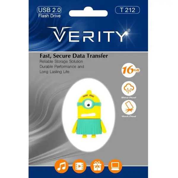 فلش مموری وریتی T212 - 16GB Flash Memory VERITY T212 - 16GB - 3