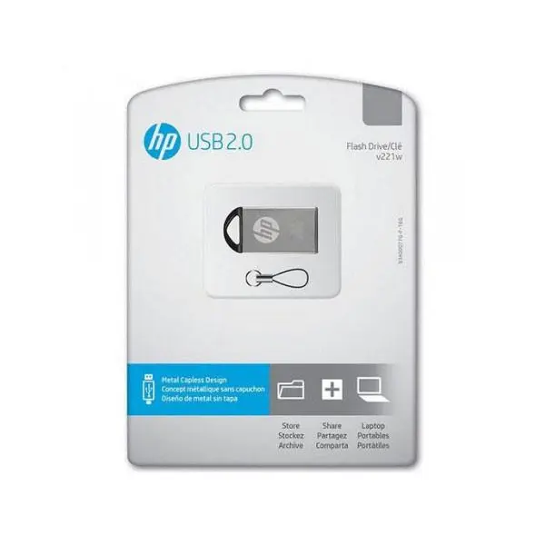فلش مموری اچ پی v221w ظرفیت 32 گیگابایت HP v221w USB Flash Memory - 32GB