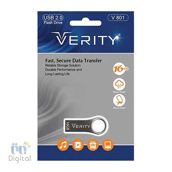 فلش مموری وریتی مدل V801 ظرفیت 16 گیگابایت - - 2