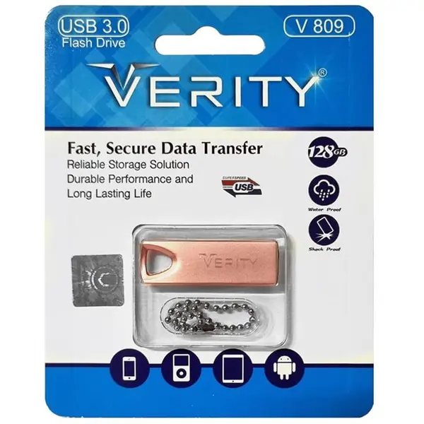 فلش مموری وریتی مدل V809 ظرفیت 128گیگابایت - 2