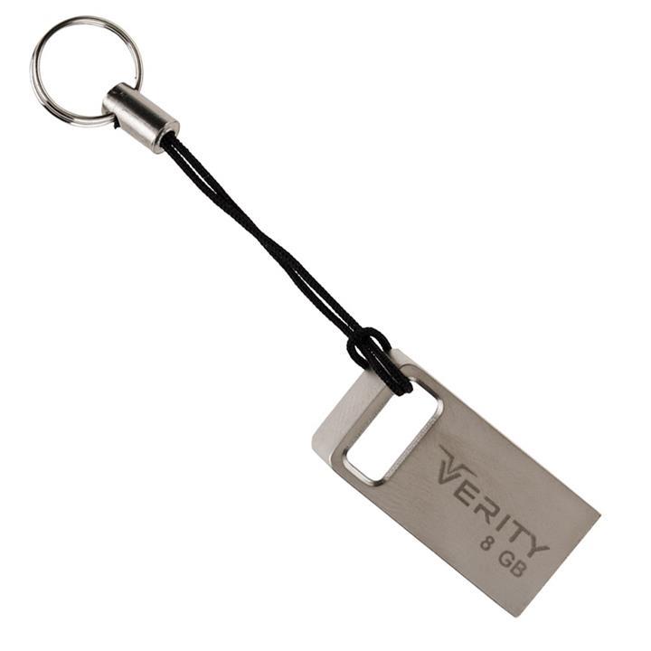 فلش مموری وریتی مدل V810 ظرفیت 8 گیگابایت Verity V810 Flash Memory - 8GB 	USB 2.0