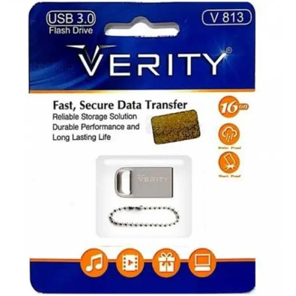 فلش مموری وریتی مدل V813 ظرفیت 16 گیگابایت -