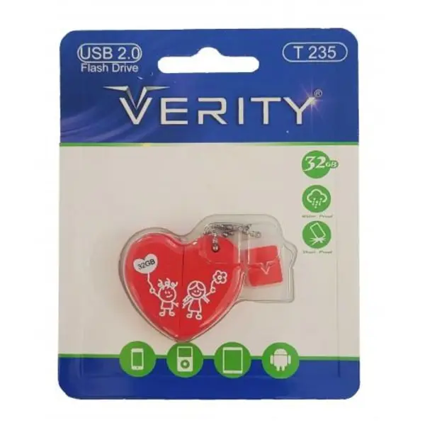 فلش عروسکی VERITY مدل T235 ظرفیت 32 گیگابایت Verity T235 Flash Memory 32GB - 5