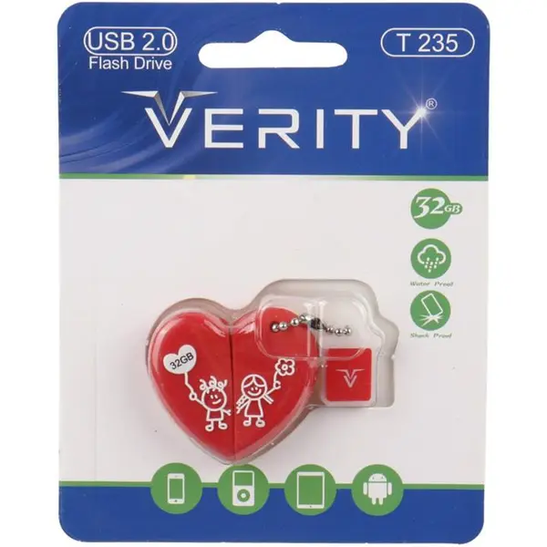 فلش عروسکی VERITY مدل T235 ظرفیت 32 گیگابایت Verity T235 Flash Memory 32GB - 4