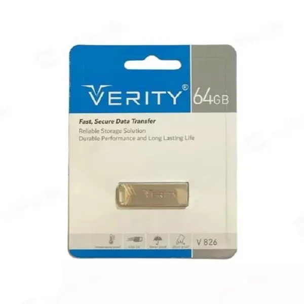 فلش وریتی VERITY مدل V- 826 USB 3.0 ظرفیت 64 گیگابایت - 4