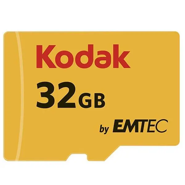 کارت حافظه میکرو اس دی کداک کلاس 10 استاندارد UHS-I U1 ظرفیت 32 گیگابایت... Kodak UHS-I U1 Class 10 microSDHC With Adapter - 32GB KODAK Micro Color 16GB microSDXC Class 1