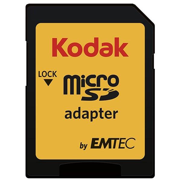 کارت حافظه‌ میکرو اس دی کداک کلاس 10 استاندارد UHS-I U1 ظرفیت 32 گیگابایت...                                         Kodak UHS-I U1 Class 10 microSDHC With Adapter - 32GB KODAK Micro Color 16GB microSDXC Class 1